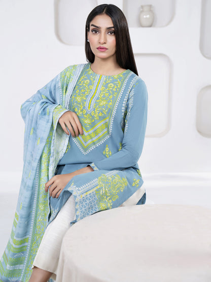 Limelight - 2 Piece Khaddar Suit-Paste Print(Unstitched)