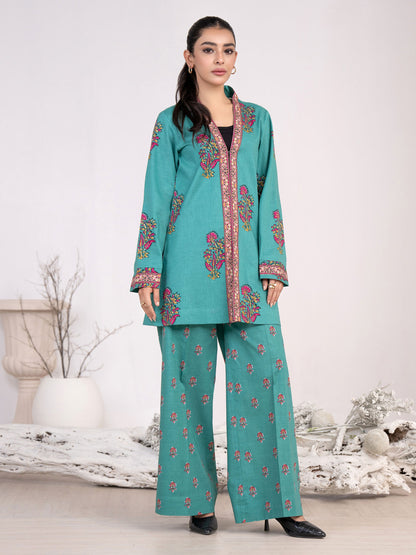 2 Piece Khaddar Suit-Printed(Unstitched)