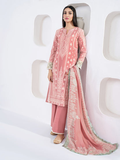 3 Piece Khaddar Suit-Printed(Unstitched)