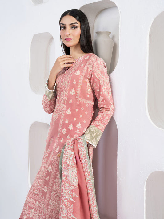 3 Piece Khaddar Suit-Printed(Unstitched)