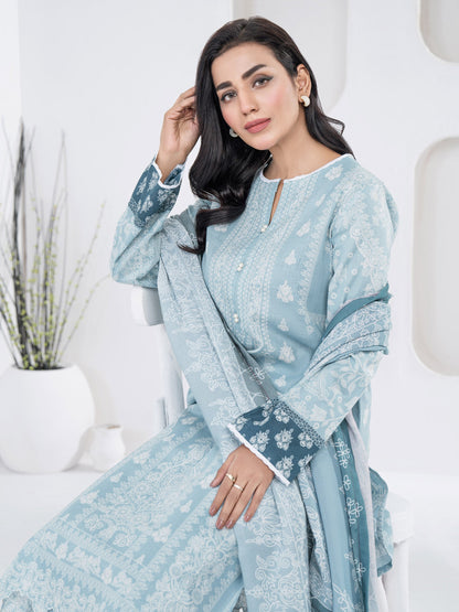 3 Piece Khaddar Suit-Printed(Unstitched)