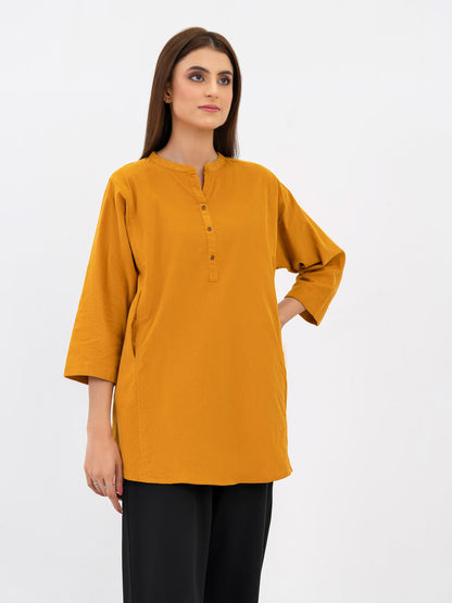 Corduroy Kurti-Dyed(Pret)