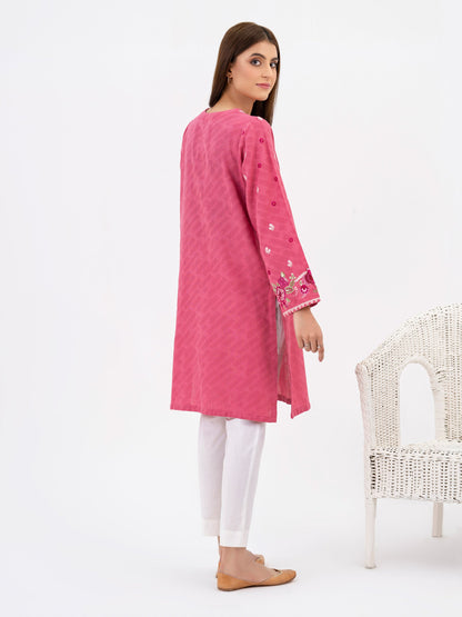 Khaddar Shirt-Embroidered(Pret)