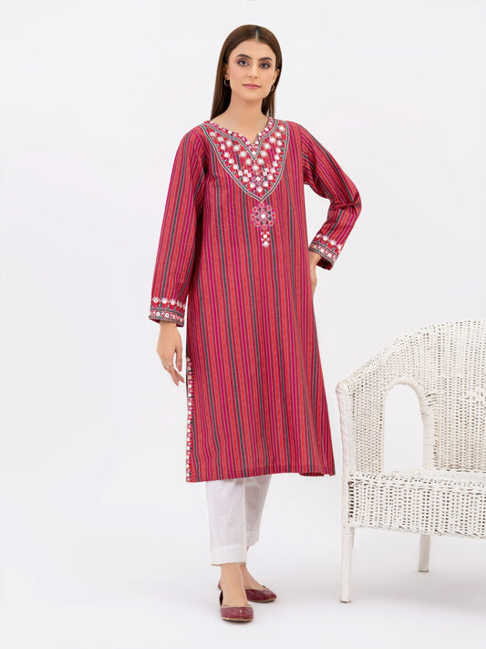 Limelight - Winter Cotton Shirt-Embroidered(Pret)