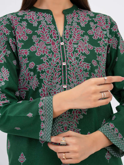 Khaddar Shirt-Paste Print(Pret)