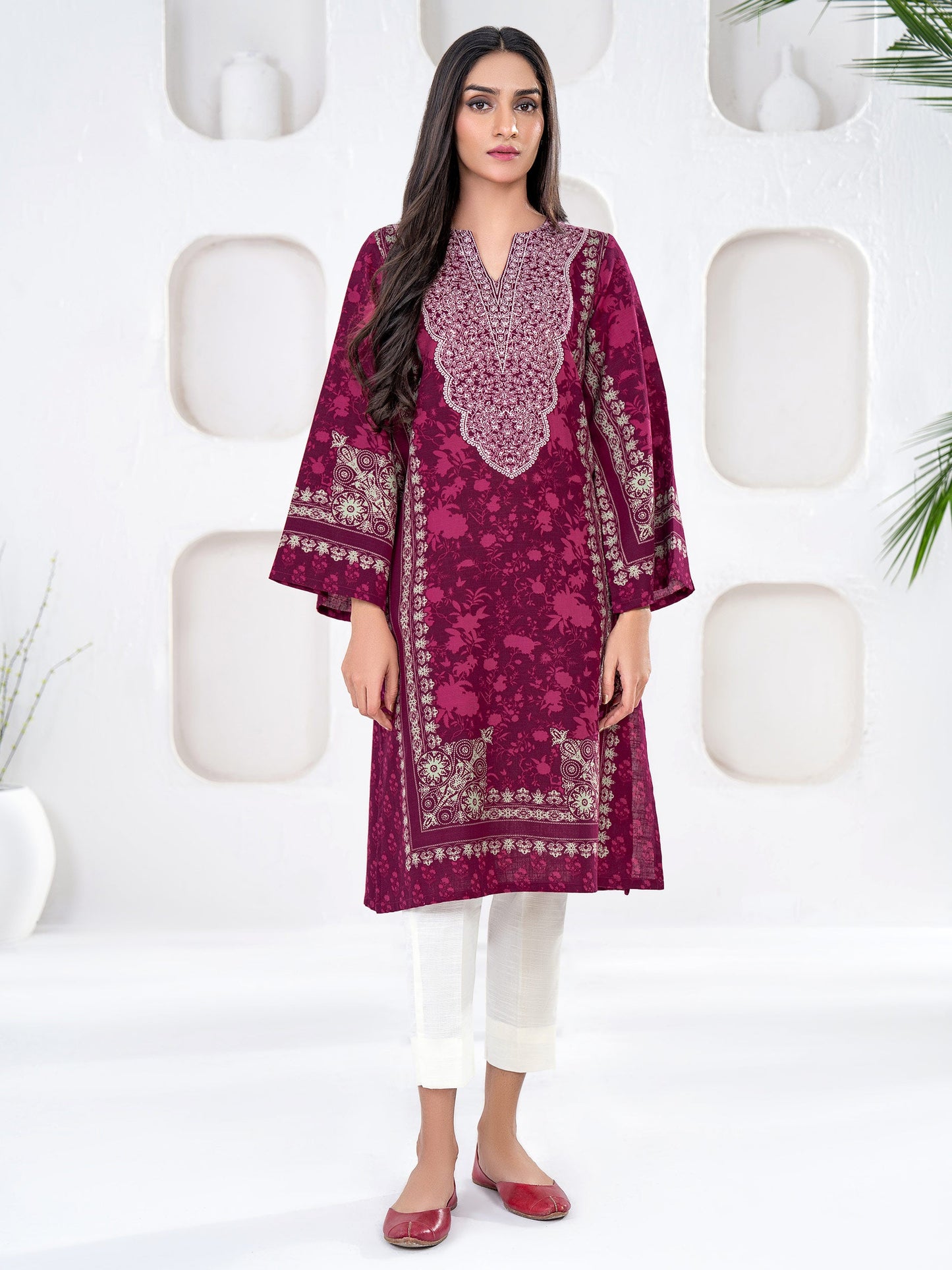 Limelight - Khaddar Shirt-Printed(Unstitched)