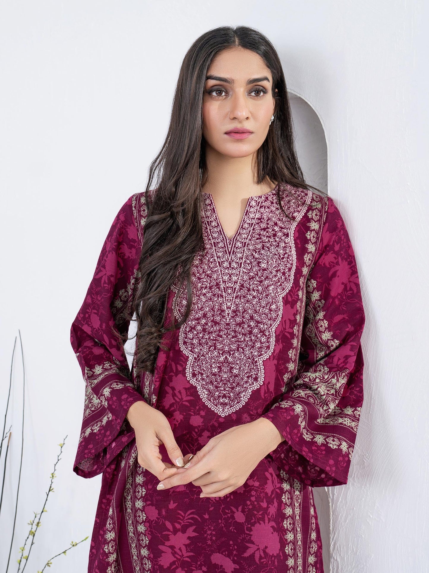 Limelight - Khaddar Shirt-Printed(Unstitched)
