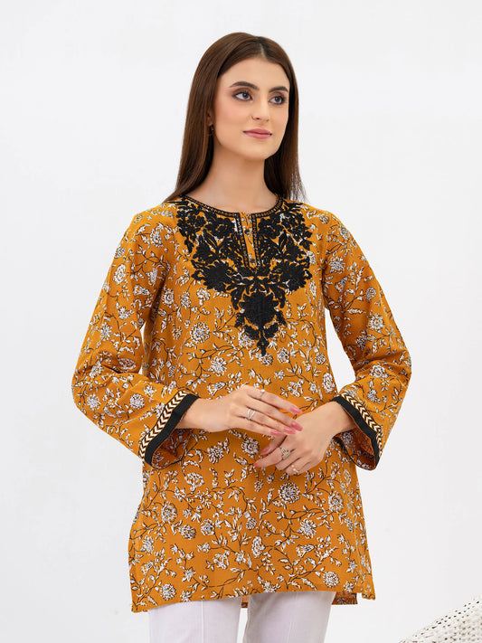 Limelight - Khaddar Kurti-Embroidered(Pret)
