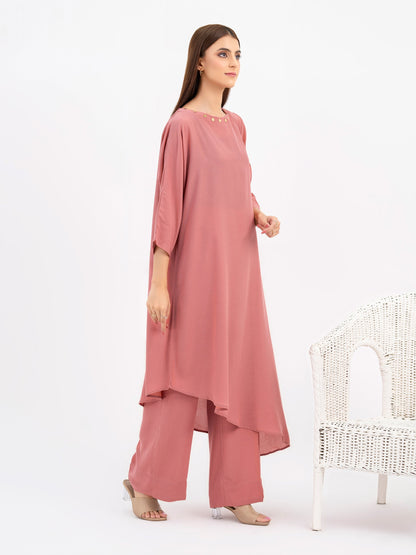 Limelight - 2 Piece Raw Silk Suit-Dyed(Pret)