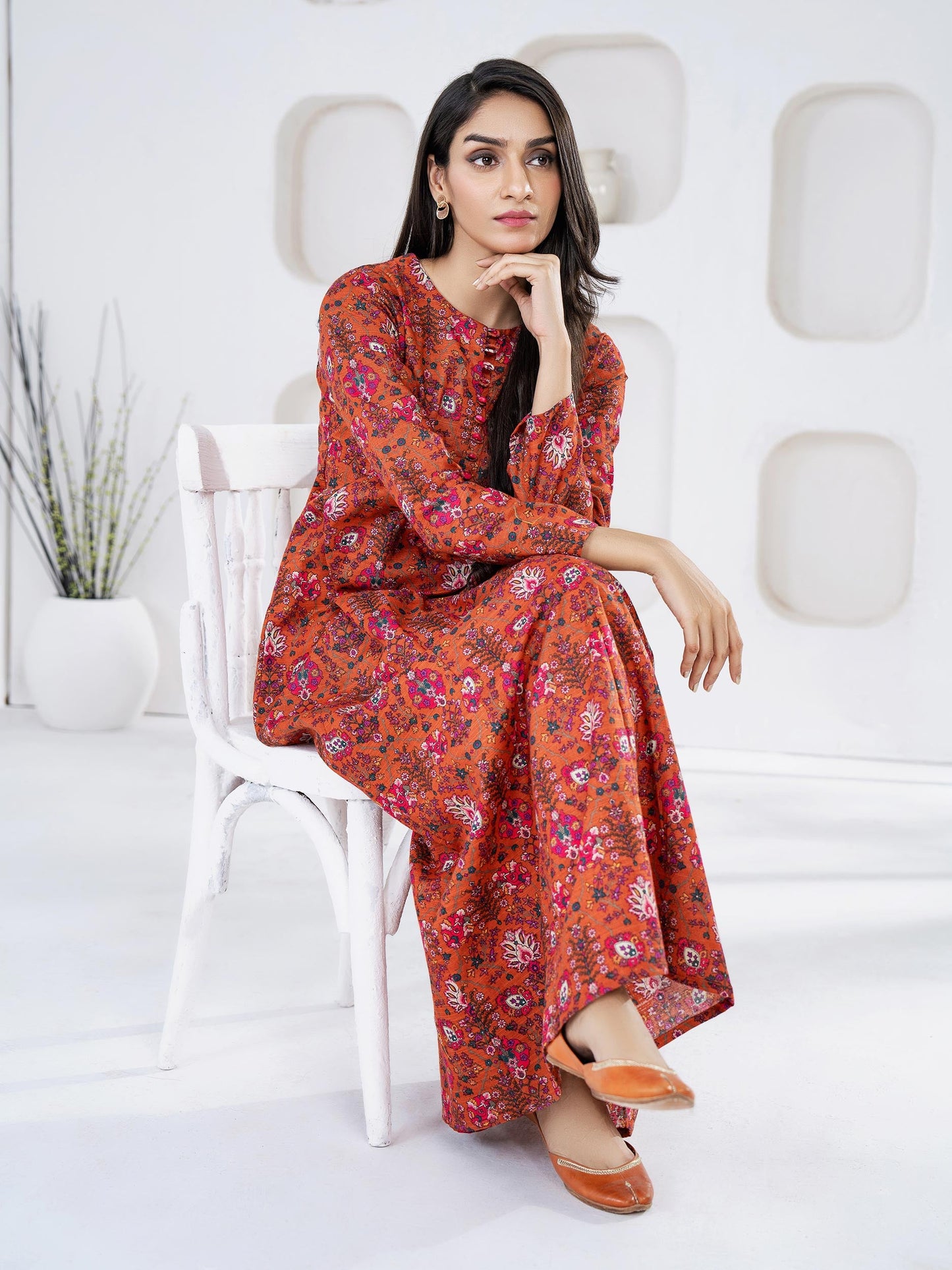 Khaddar Shirt-Printed(Unstitched)