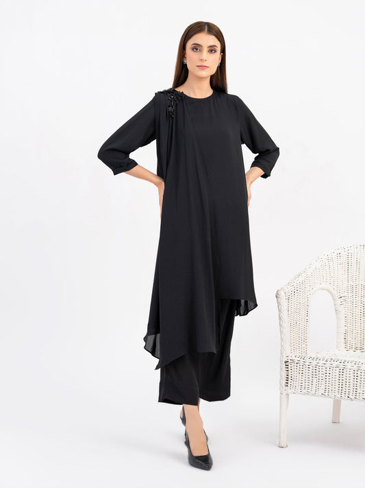 Limelight - 2 Piece Georgette Suit-Embellished(Pret)