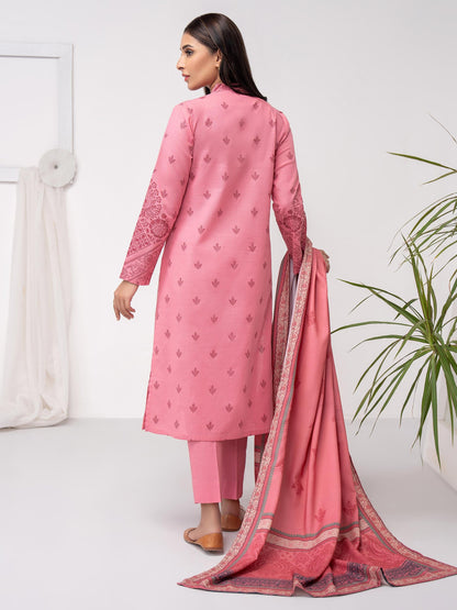 3 Piece Khaddar Suit-Printed (Unstitched)