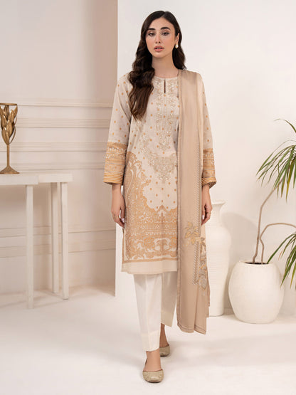 2 Piece Khaddar Suit-Embroidered (Unstitched)