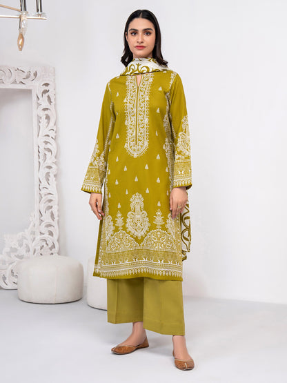 3 Piece Khaddar Suit-Embroidered (Unstitched)