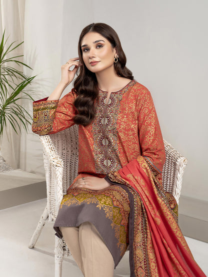 Limelight - 2 Piece Khaddar Suit-Embroidered (Unstitched)