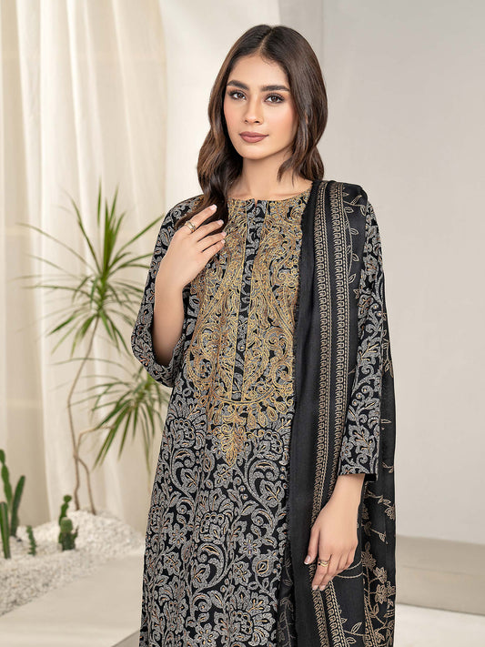 3 Piece Khaddar Suit-Embroidered (Unstitched)