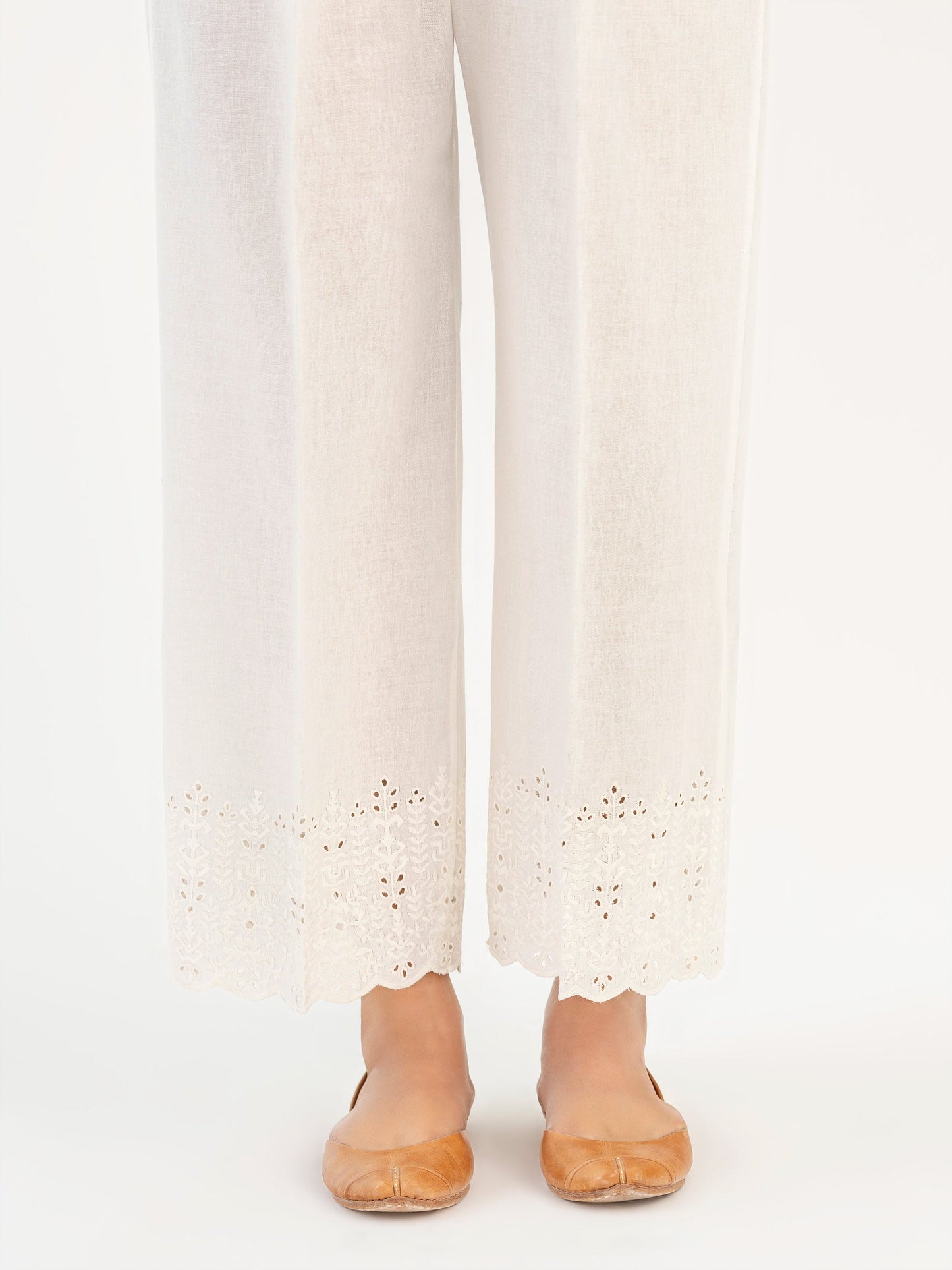 Embroidered Khaddar Trouser(Pret)