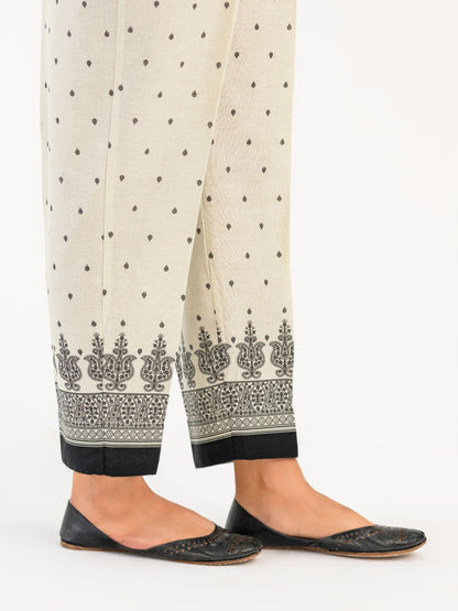 Printed Khaddar Trouser(Pret)