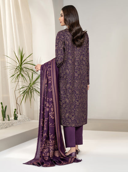 Limelight - 3 Piece Khaddar Suit-Embroidered (Unstitched)