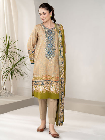 Limelight - 2 Piece Khaddar Suit-Embroidered (Unstitched)