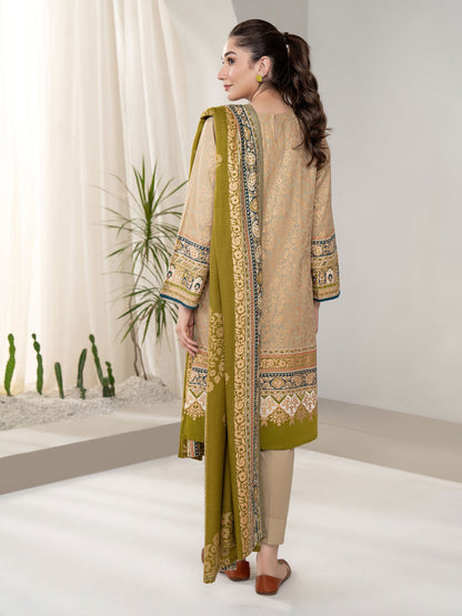 Limelight - 2 Piece Khaddar Suit-Embroidered (Unstitched)