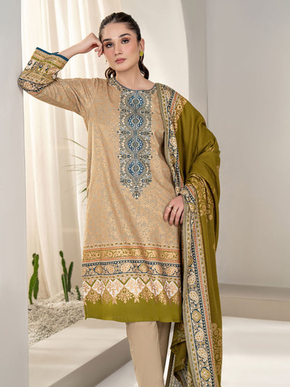 Limelight - 2 Piece Khaddar Suit-Embroidered (Unstitched)