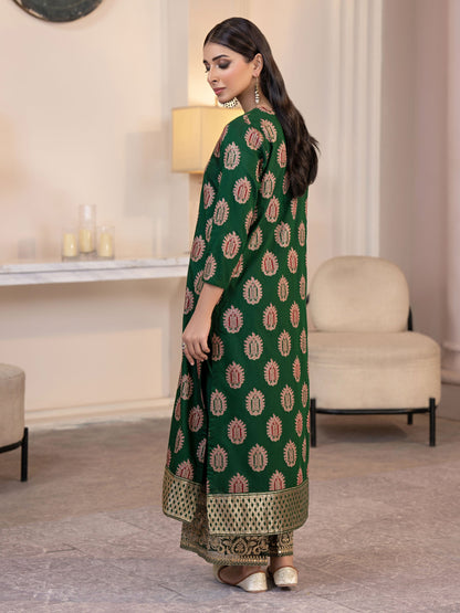 2 Piece Jacquard Suit-Embroidered(Pret)