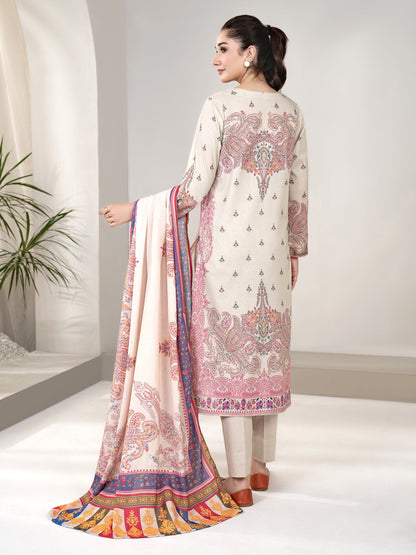 3 Piece Khaddar Suit-Embroidered(Unstitched)