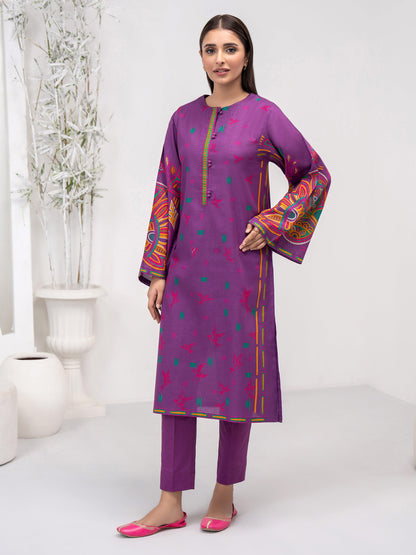 2 Piece Khaddar Suit-Printed (Unstitched)