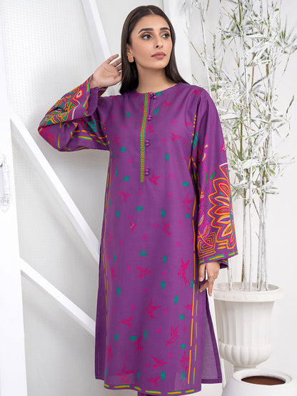 2 Piece Khaddar Suit-Printed (Unstitched)