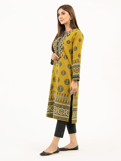 Khaddar Shirt-Embroidered (Pret)