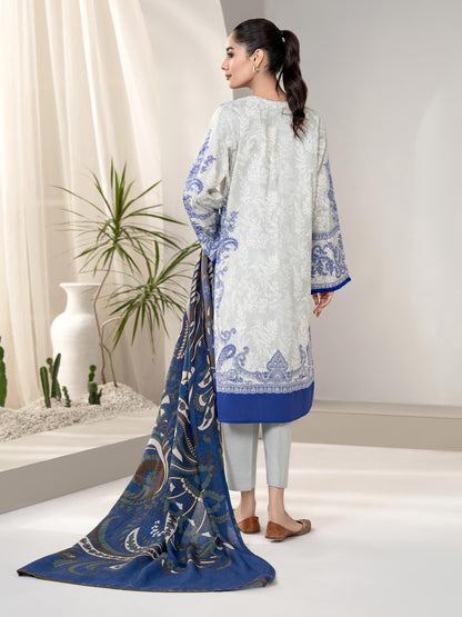 Limelight - 3 Piece Winter Cotton Suit-Embroidered(Unstitched)