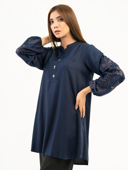 Crepe Kurti-Embroidered (Pret)