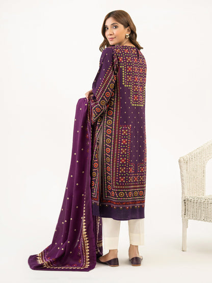 2 Piece Khaddar Suit-Embroidered(Pret)