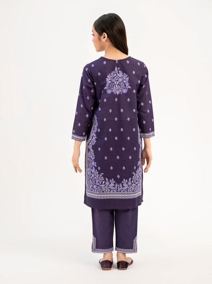 2 Piece Khaddar Suit-Printed