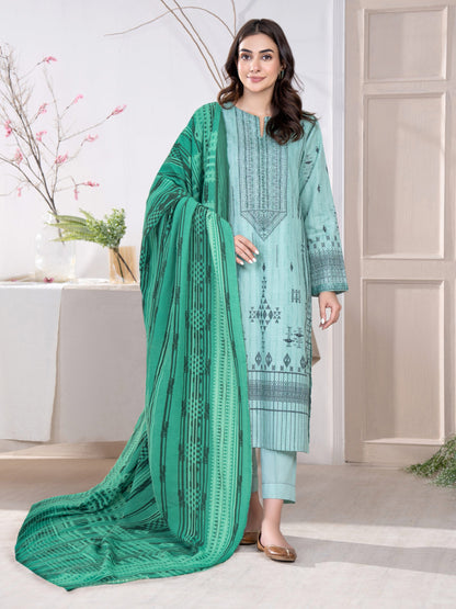 3 Piece Khaddar Suit-Printed(Unstitched)