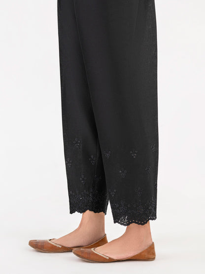 Embroidered Khaddar Trouser (Pret)