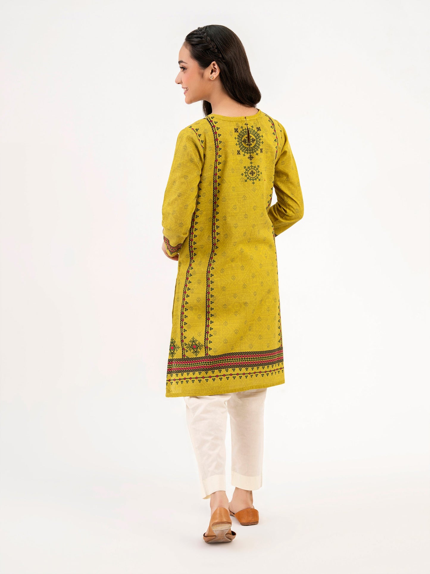 Khaddar Shirt-Embroidered