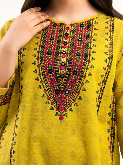 Khaddar Shirt-Embroidered