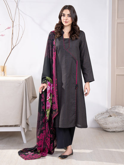 2 Piece Khaddar Suit-Printed(Unstitched)