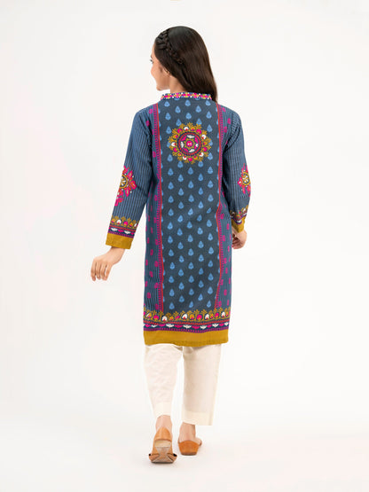 Khaddar Shirt-Embroidered