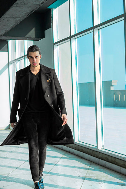 Chaos - Men In Black - Double Breasted Coat