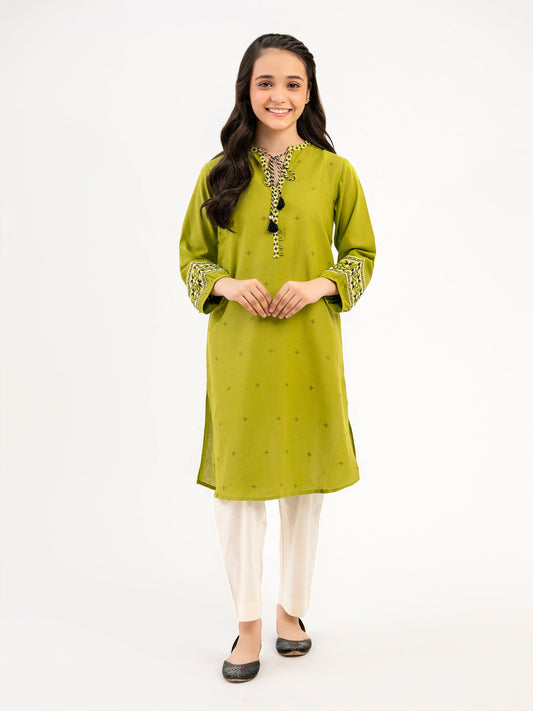 Khaddar Shirt-Embroidered