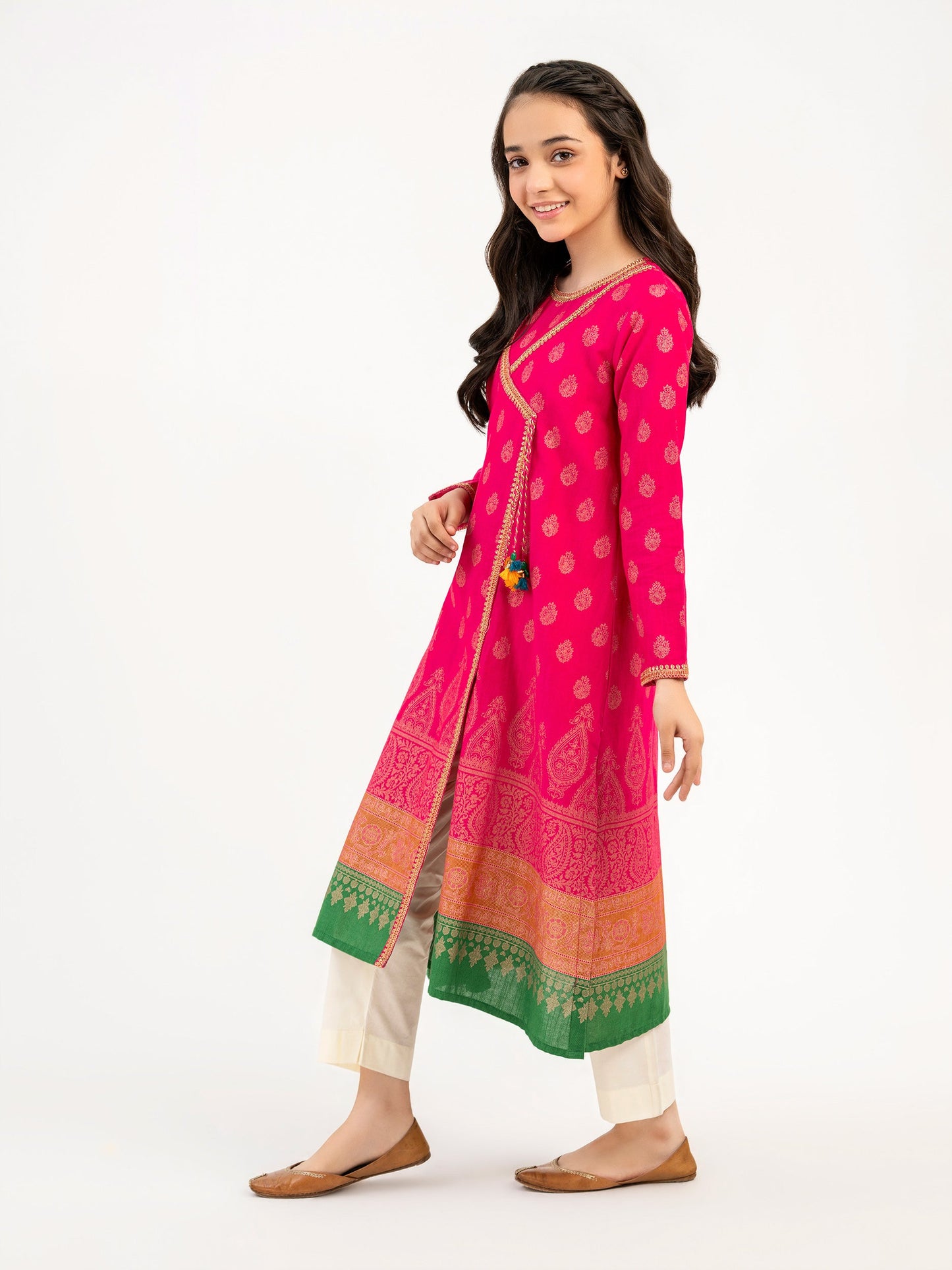 Khaddar Shirt-Embroidered