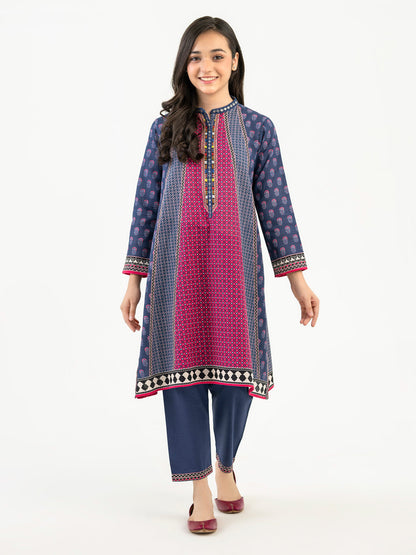 2 Piece Khaddar Suit-Printed(Pret)