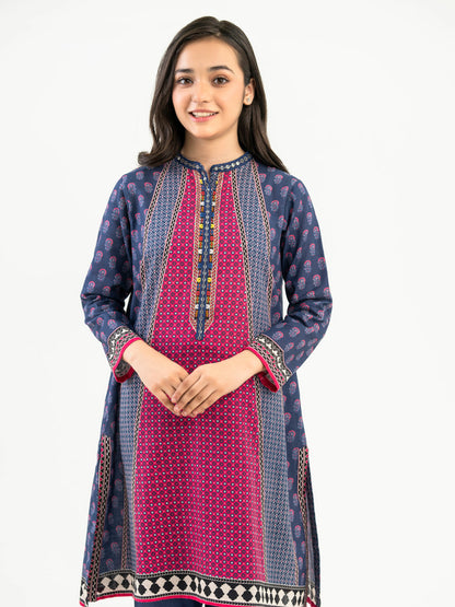 2 Piece Khaddar Suit-Printed(Pret)