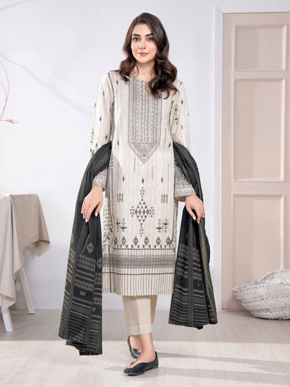 3 Piece Khaddar Suit-Printed(Unstitched)