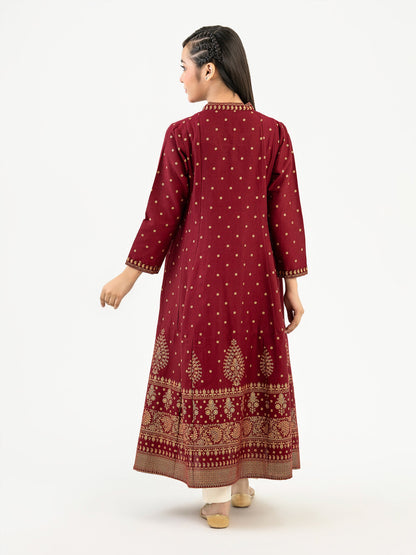 Khaddar Shirt-Paste Print (Pret)