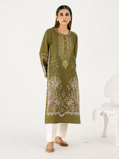 Khaddar Shirt-Embroidered (Pret)