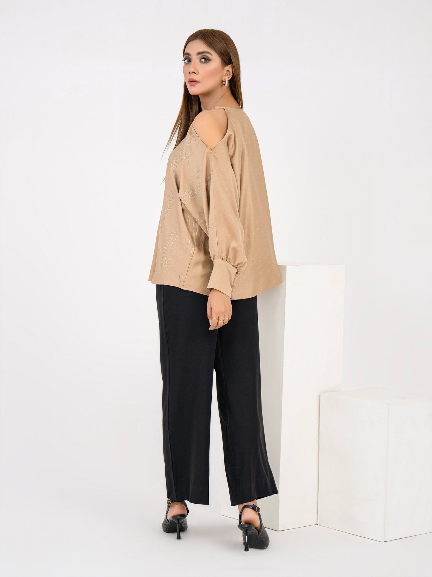 Limelight - Viscose Top-Embroidered(Pret)